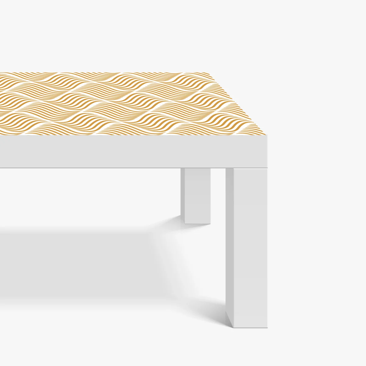 Tischaufkleber und Schreibtischaufkleber goldenes wellenmuster wanddeko Tischaufkleber und Schreibtischaufkleber goldenes wellenmuster wanddeko