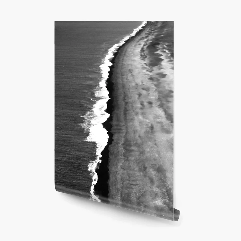 Fototapeta monochromatyczne wybrzeże z lotu ptaka Fototapeta monochromatyczne wybrzeże z lotu ptaka