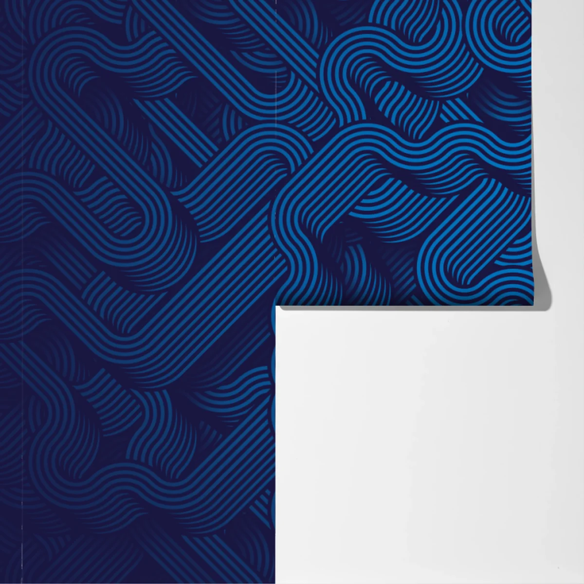 Fototapete tiefblaues abstraktes linienmuster Fototapete tiefblaues abstraktes linienmuster