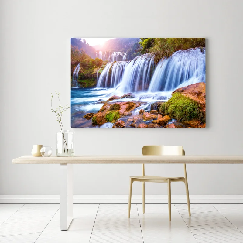 Leinwandbild Jiulong wasserfall in Luoping, China Leinwandbild Jiulong wasserfall in Luoping, China
