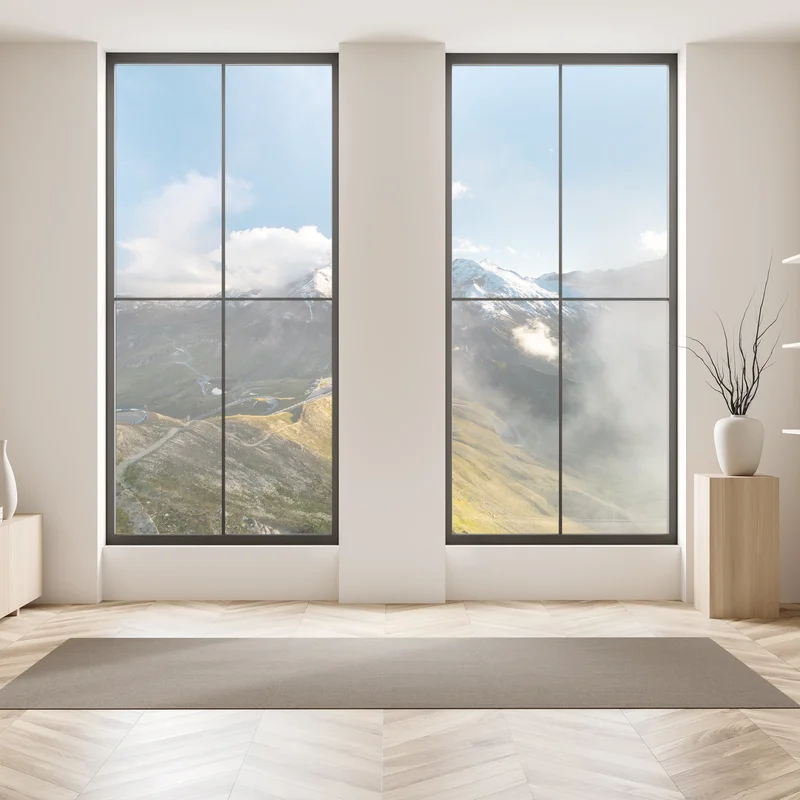 Fensteraufkleber Grossglockner panoramastraße in den Alpen Fensteraufkleber Grossglockner panoramastraße in den Alpen