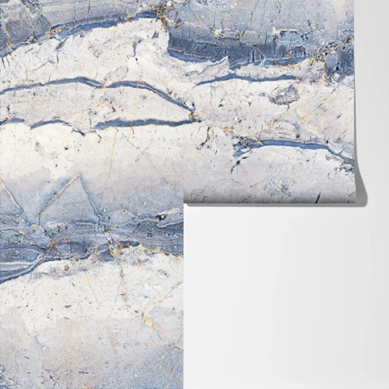 Fototapete blauer marmor mit goldenen adern Fototapete blauer marmor mit goldenen adern