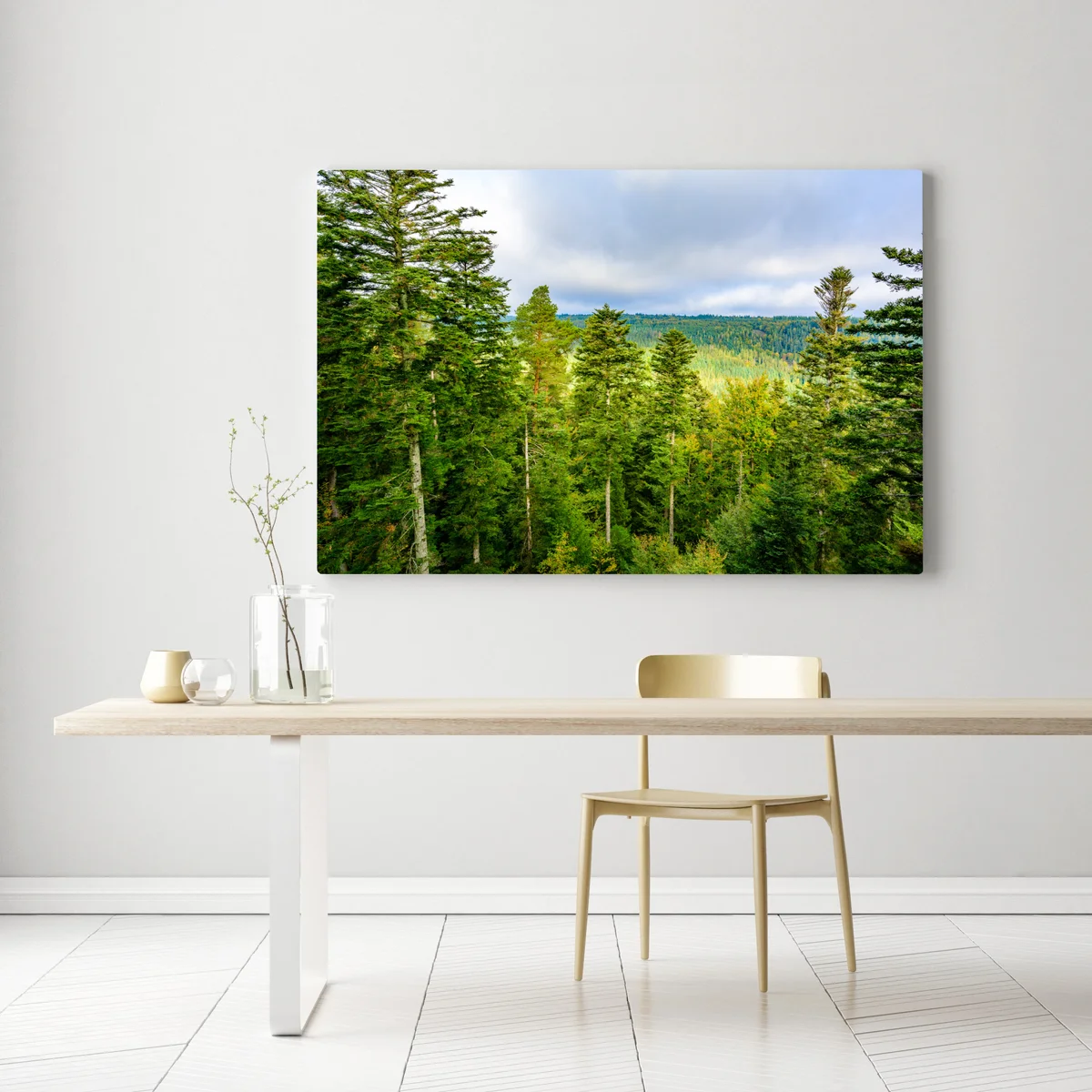 Leinwandbild Schwarzwald herbstliche waldlandschaft Leinwandbild Schwarzwald herbstliche waldlandschaft