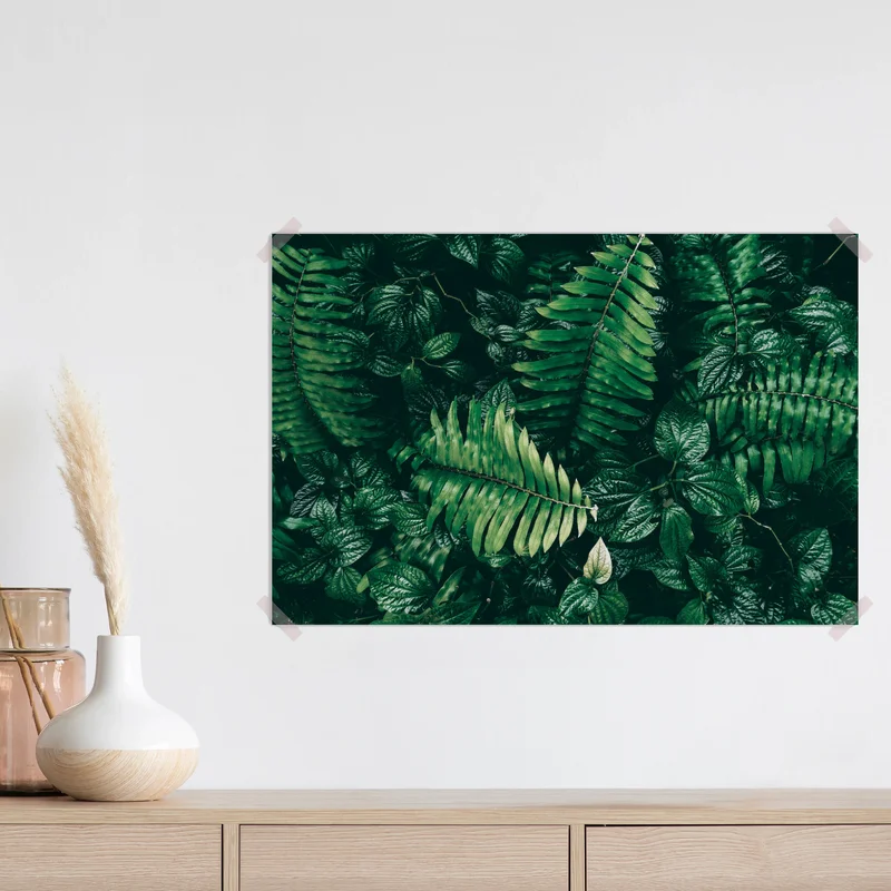 Poster üppige tropische blätter Poster üppige tropische blätter