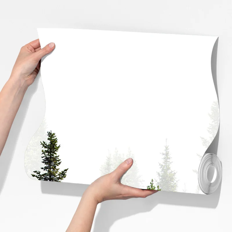 Fototapete nebliger tannenwald Fototapete nebliger tannenwald