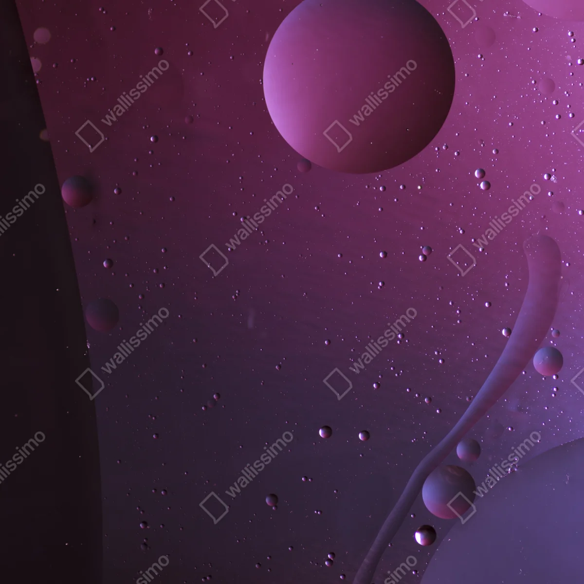 Fensteraufkleber violette kosmische sphären abstrakte kunst Fensteraufkleber violette kosmische sphären abstrakte kunst