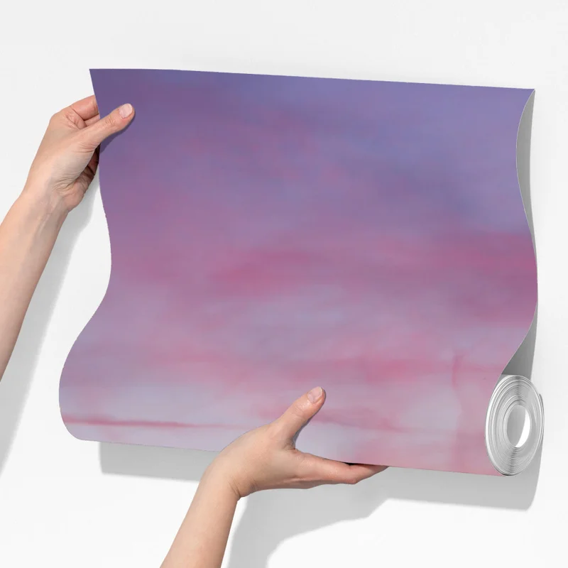 Fototapete nebliger sonnenuntergang im kiefernwald Fototapete nebliger sonnenuntergang im kiefernwald