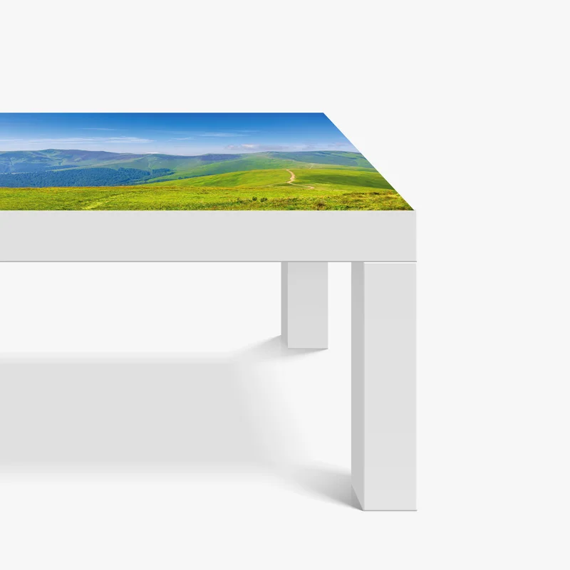 Tischaufkleber und Schreibtischaufkleber sonnige Borzhava-wiese, Transkarpatien, Ukraine Tischaufkleber und Schreibtischaufkleber sonnige Borzhava-wiese, Transkarpatien, Ukraine