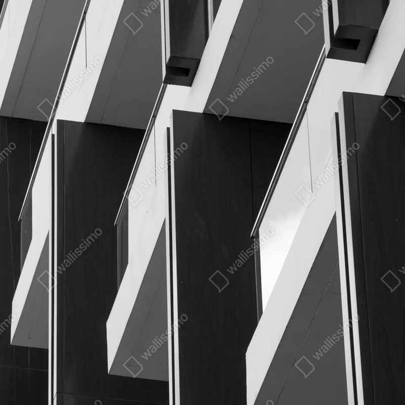 Laptop-Aufkleber geometrischer rhythmus der balkone Laptop-Aufkleber geometrischer rhythmus der balkone