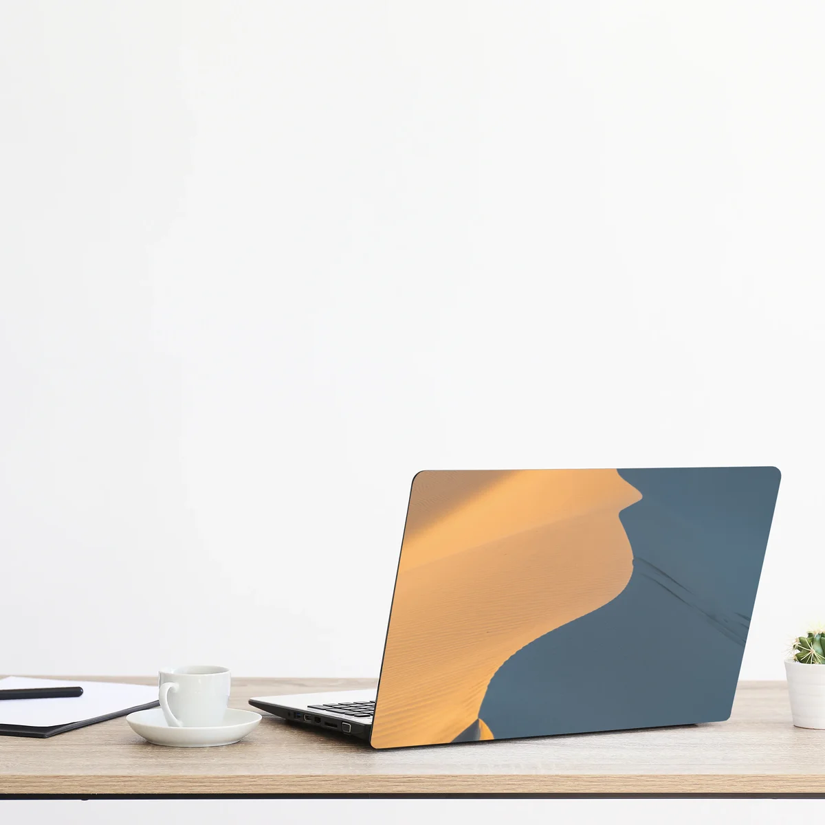 Laptop-Aufkleber goldene dünenkurven Laptop-Aufkleber goldene dünenkurven