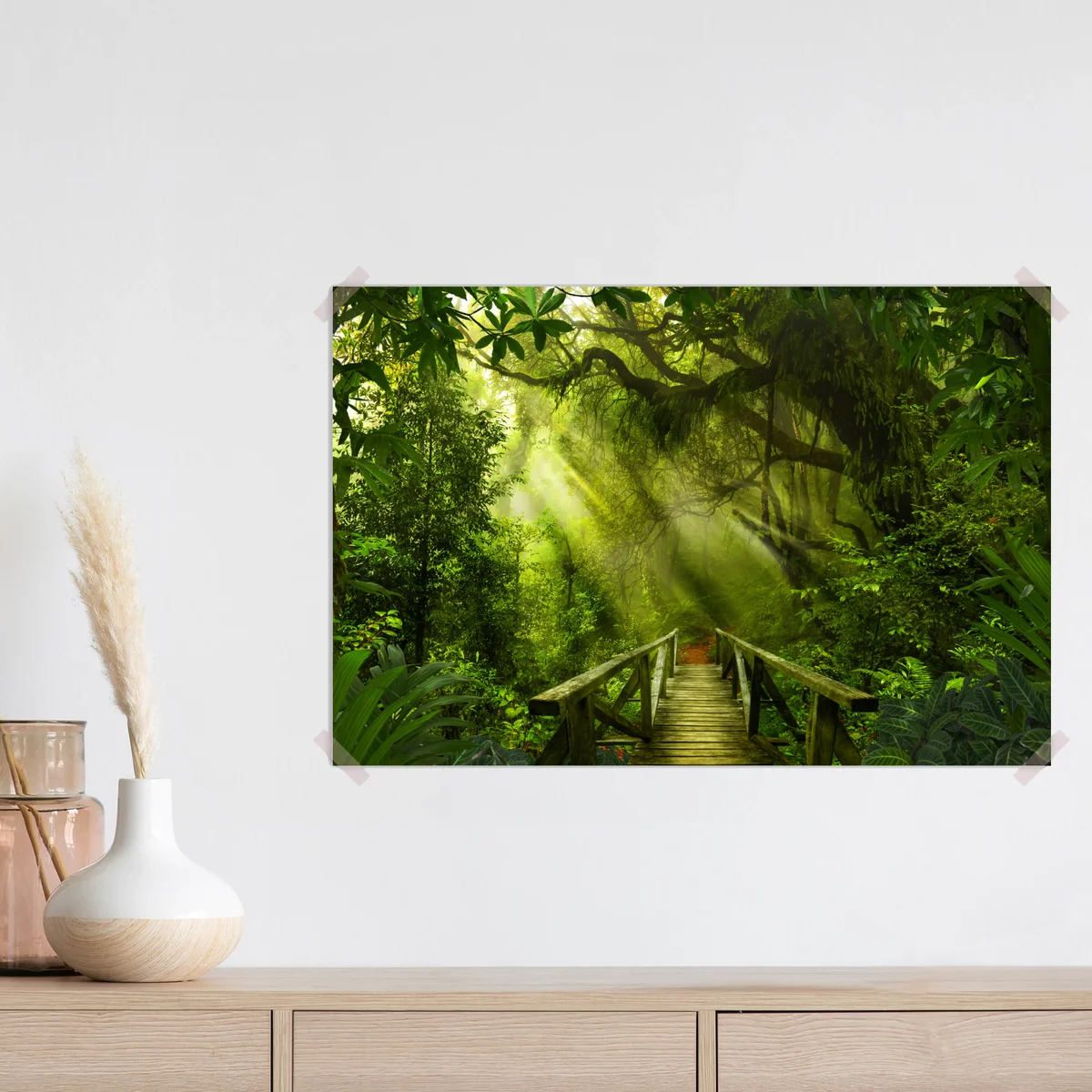 Poster sonnenbeschienener waldweg • Poster bei Wallnifity® Poster sonnenbeschienener waldweg • Poster bei Wallnifity®