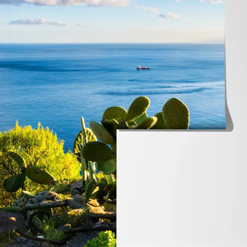 Fototapeta słoneczna plaża Las Teresitas panorama Fototapeta słoneczna plaża Las Teresitas panorama