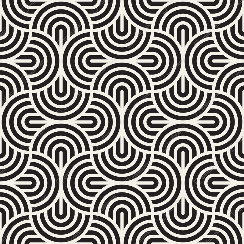 Fototapete schwarz-weiß geometrisches muster Fototapete schwarz-weiß geometrisches muster