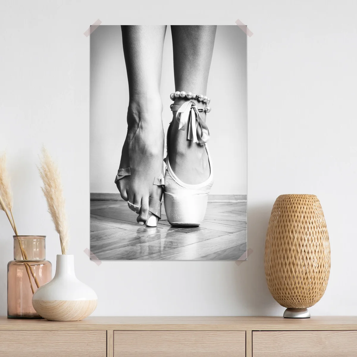 Poster ballettspitze in anmut Poster ballettspitze in anmut