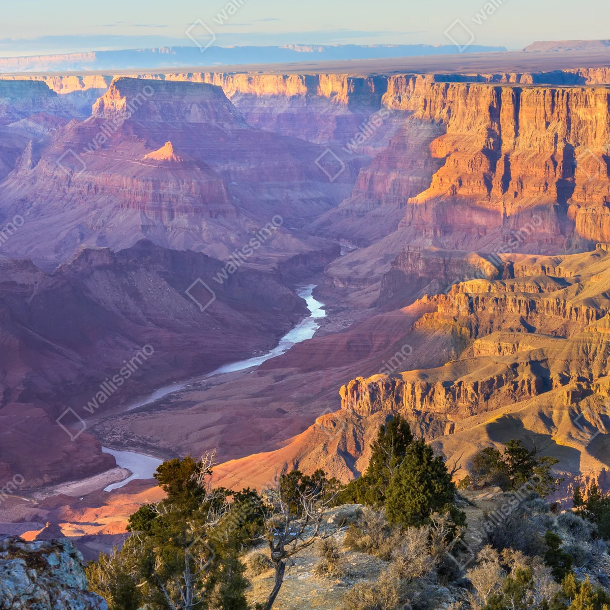 Fensteraufkleber Grand Canyon bei dämmerung panorama Fensteraufkleber Grand Canyon bei dämmerung panorama