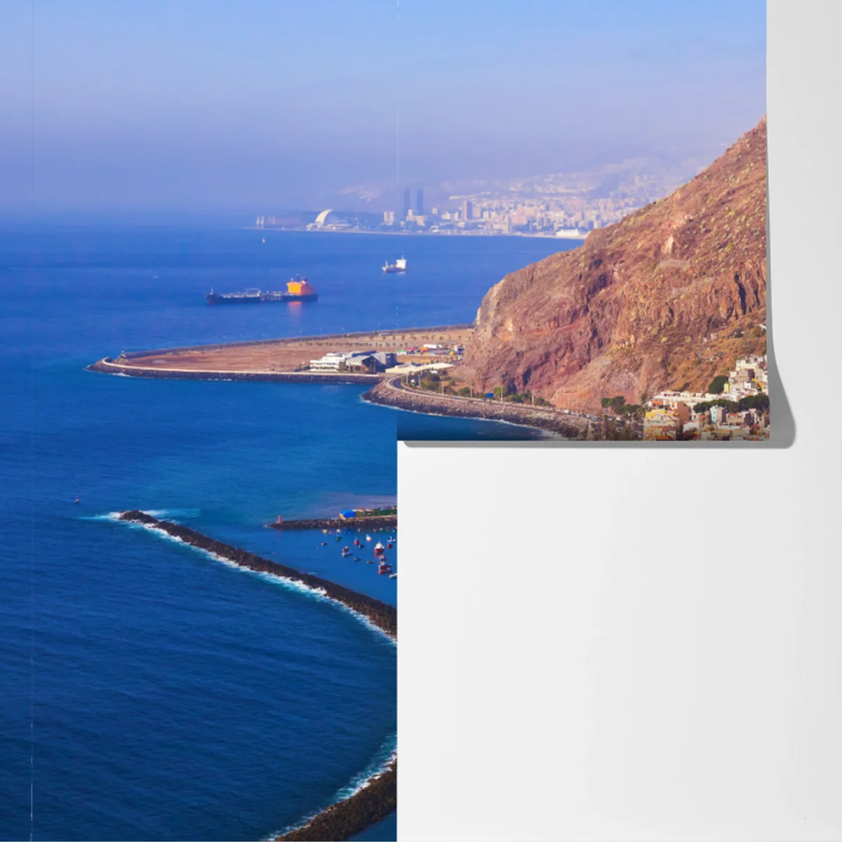 Fototapete strandmotiv Playa de Las Teresitas, Teneriffa Fototapete strandmotiv Playa de Las Teresitas, Teneriffa