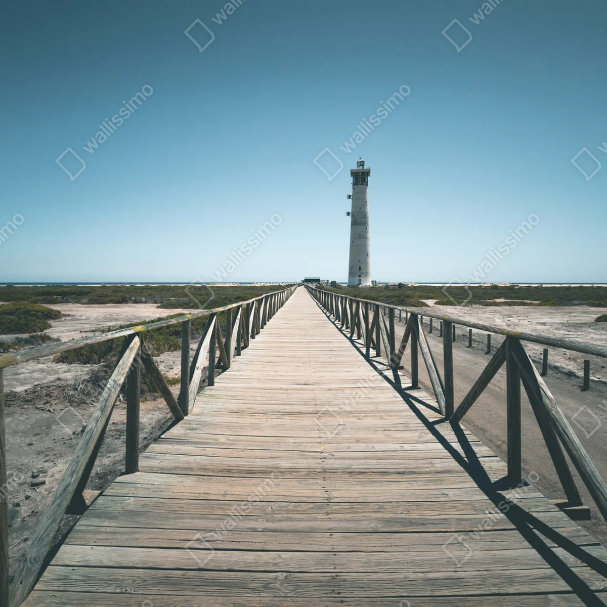 Fototapete leuchtturm am ende des stegs Fototapete leuchtturm am ende des stegs