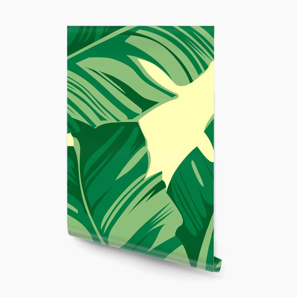 Fototapete tropisches muster mit bananenblättern Fototapete tropisches muster mit bananenblättern