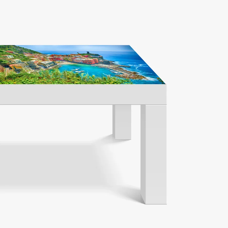 Tischaufkleber und Schreibtischaufkleber Vernazza bunte küstenstadt, Italien Tischaufkleber und Schreibtischaufkleber Vernazza bunte küstenstadt, Italien