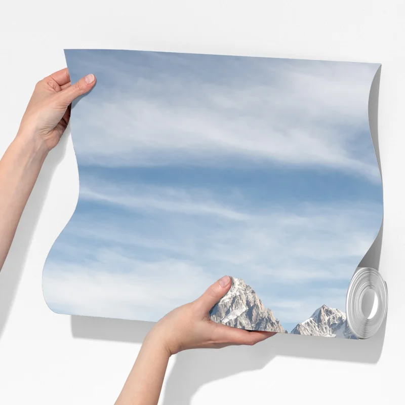 Fototapeta spokojne alpejskie szczyty odbite w jeziorze Fototapeta spokojne alpejskie szczyty odbite w jeziorze