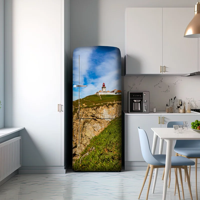 Kühlschrankaufkleber leuchtturm auf den klippen von Cabo da Roca Kühlschrankaufkleber leuchtturm auf den klippen von Cabo da Roca