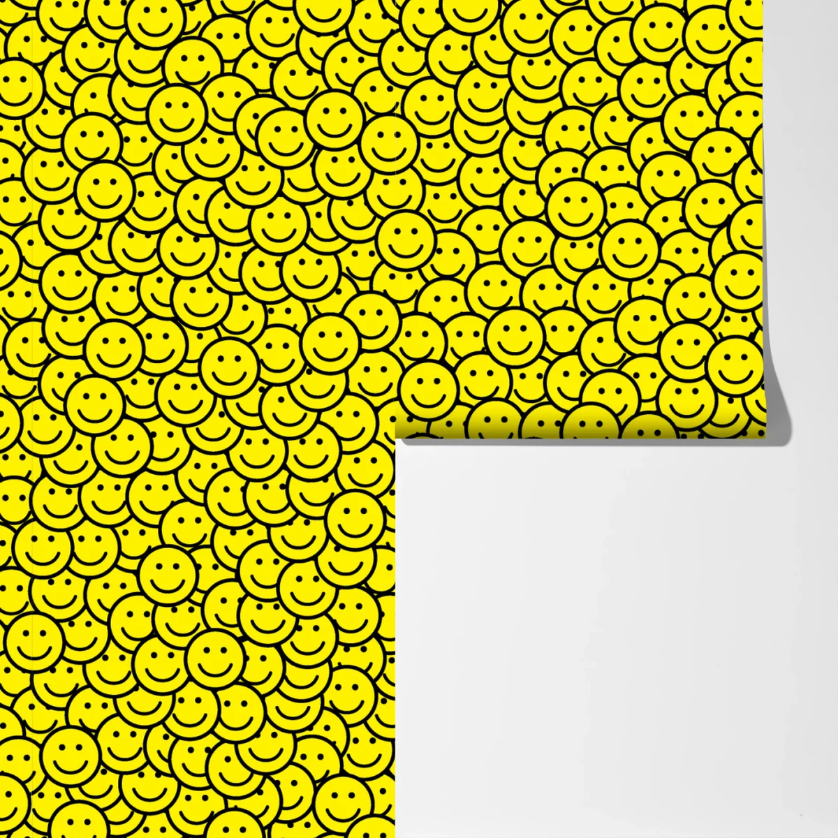 Fototapete fröhliches smiley muster Fototapete fröhliches smiley muster