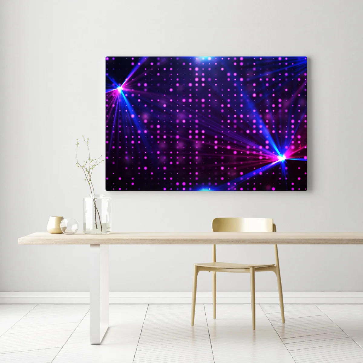 Leinwandbild lila Disco Lichter Hintergrund • Leinwandbilder bei Wallnifity® Leinwandbild lila Disco Lichter Hintergrund • Leinwandbilder bei Wallnifity®