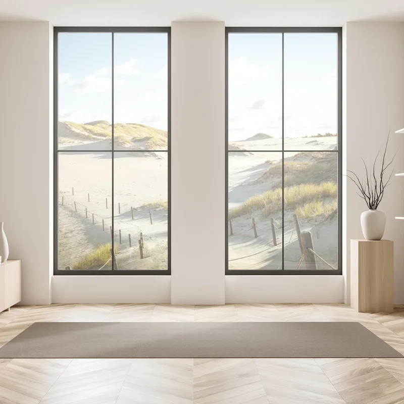 Naklejka na okno spokojne wydmy Słowińskiego Parku Narodowego