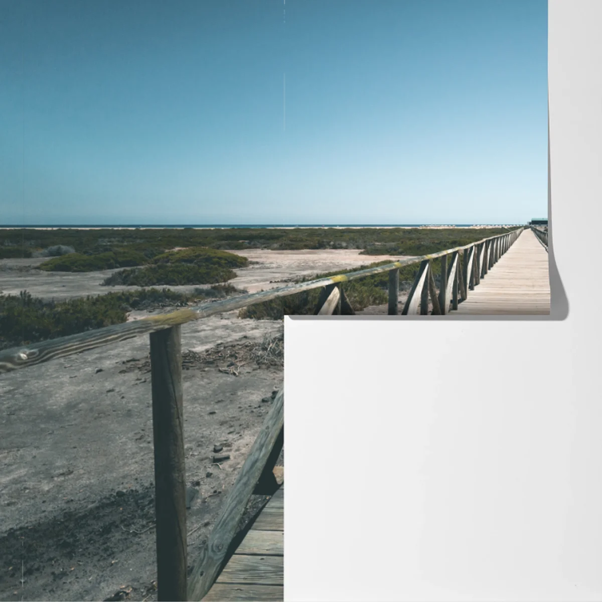 Fototapete leuchtturm am ende des stegs Fototapete leuchtturm am ende des stegs