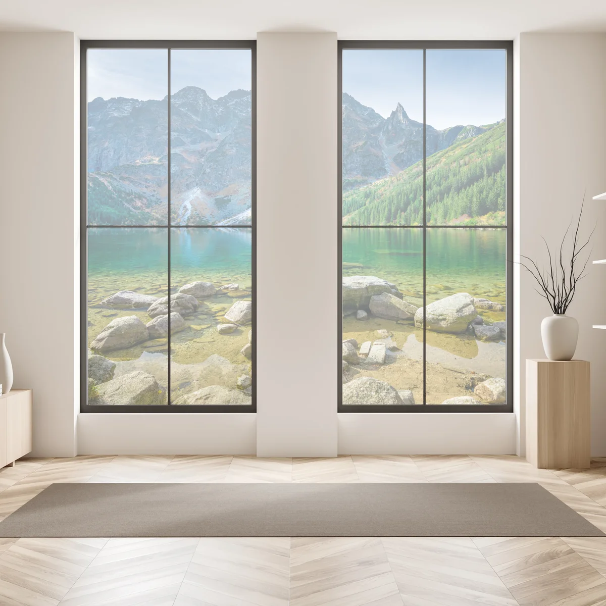 Fensteraufkleber Morskie Oko smaragdsee in Tatra Fensteraufkleber Morskie Oko smaragdsee in Tatra