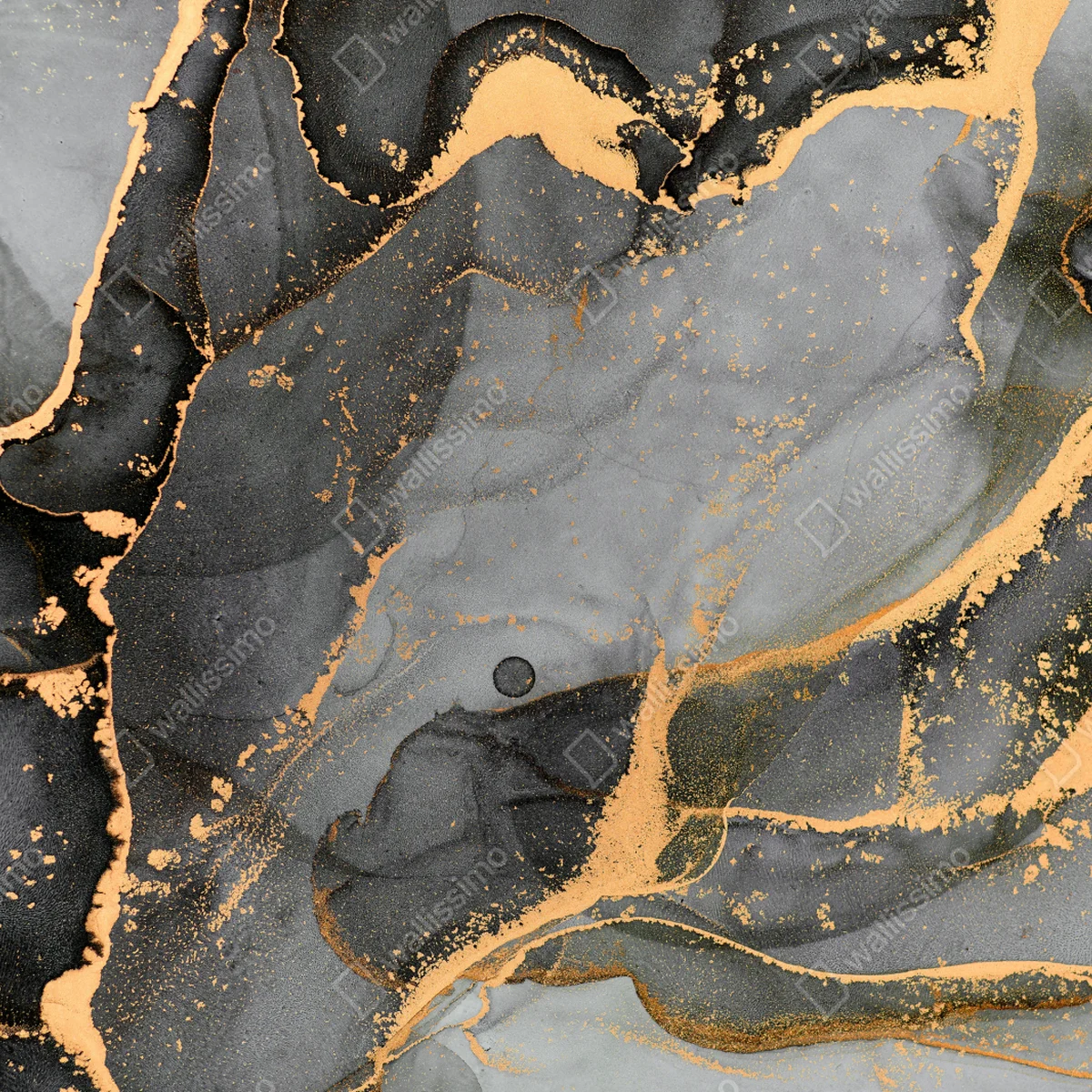 Poster rauchiger grauer marmor mit goldenen adern Poster rauchiger grauer marmor mit goldenen adern