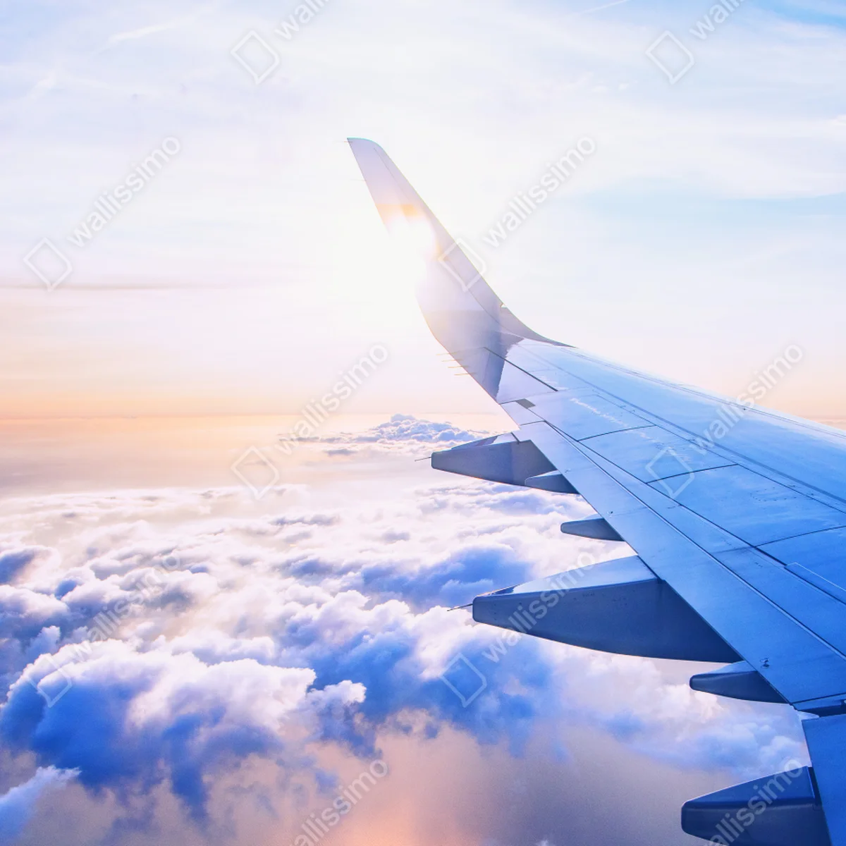 Laptop-Aufkleber über den wolken luftaufnahme Laptop-Aufkleber über den wolken luftaufnahme