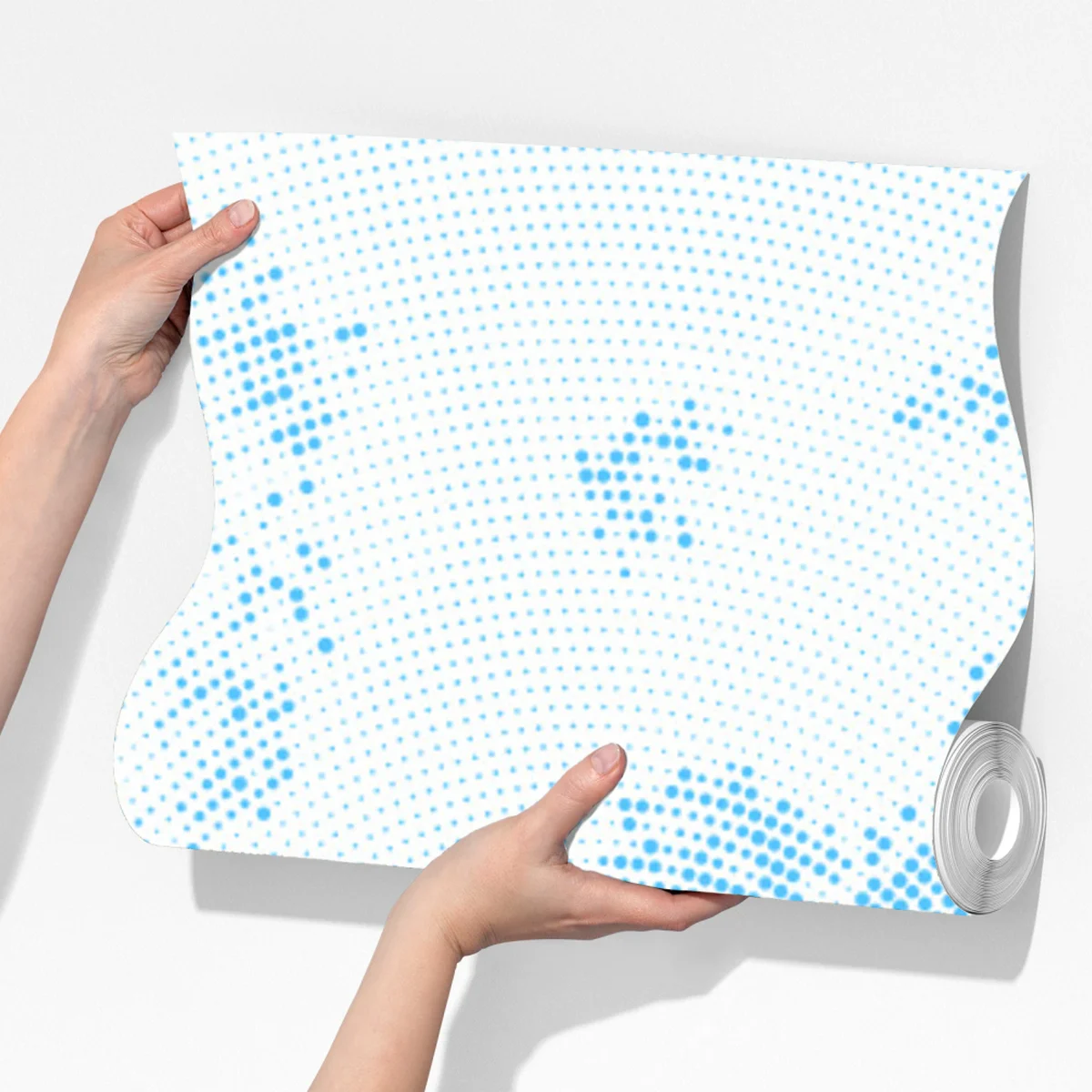 Fototapete türkise raster-weltkarte Fototapete türkise raster-weltkarte