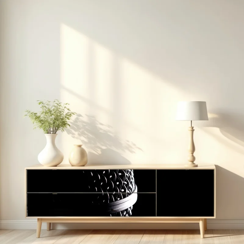 Repositionierbarer Aufkleber dramatische mikrofon-nahaufnahme Repositionierbarer Aufkleber dramatische mikrofon-nahaufnahme