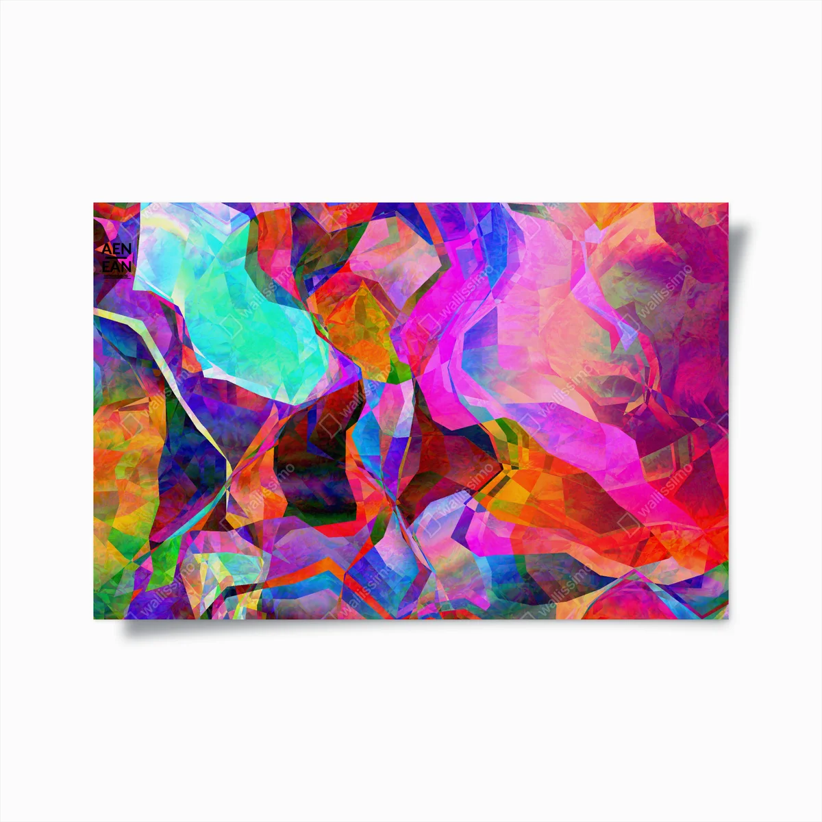 Poster lebendige geometrische abstraktion • Poster bei Wallnifity® Poster lebendige geometrische abstraktion • Poster bei Wallnifity®