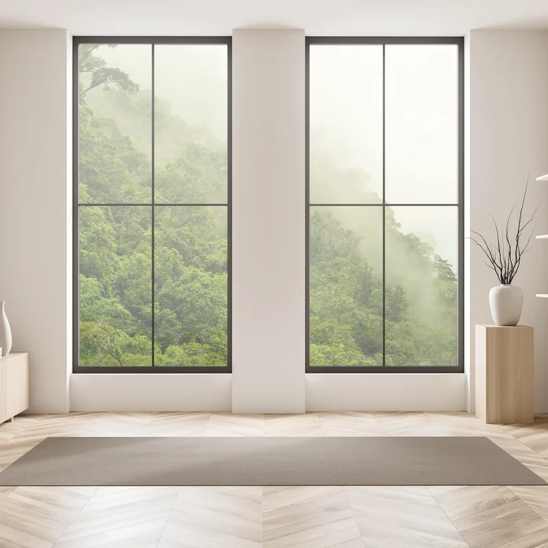 Fensteraufkleber nebeliger regenwald bei Cairns