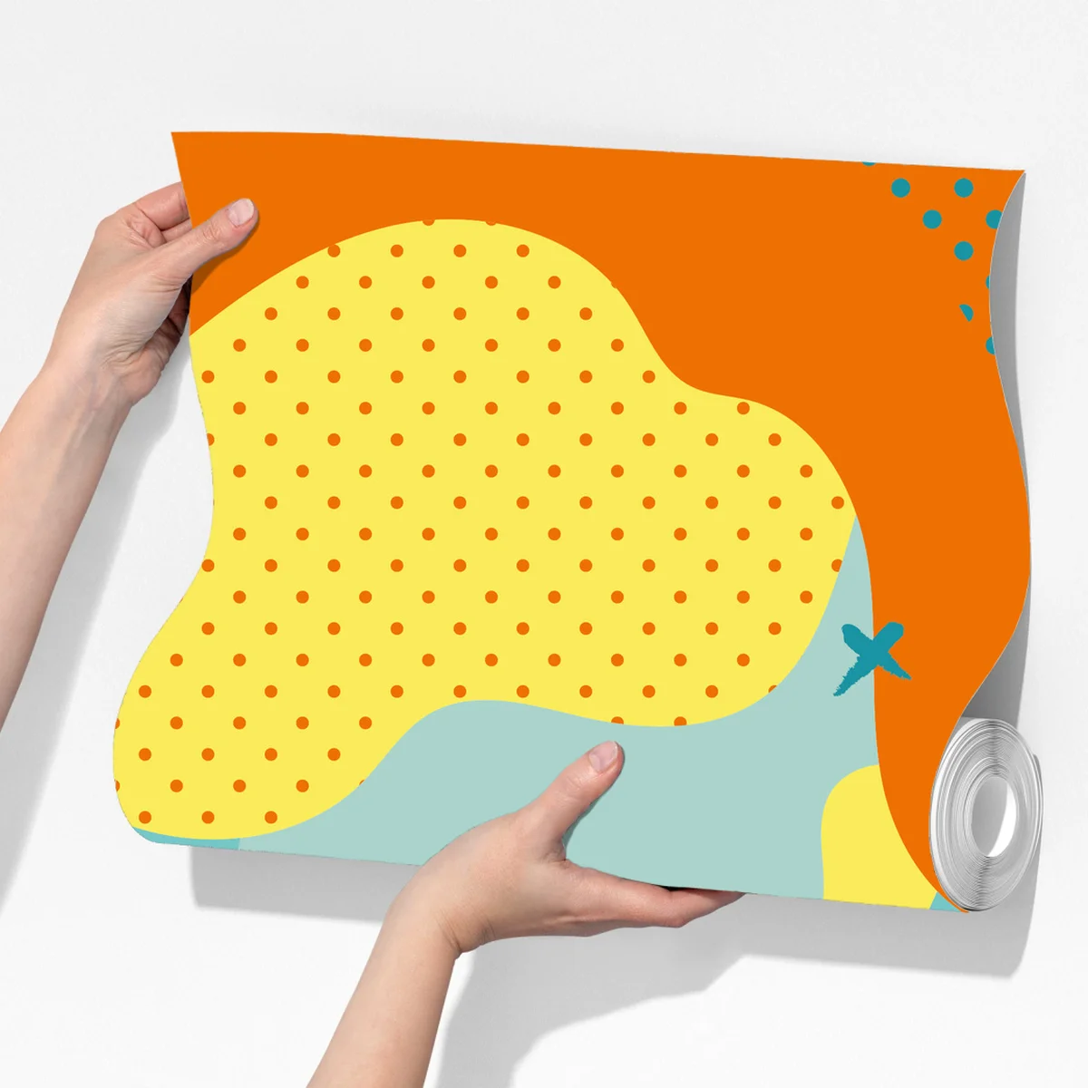 Fototapeta żywy abstrakcyjny motyw pop-art Fototapeta żywy abstrakcyjny motyw pop-art