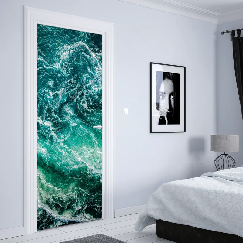 Türaufkleber maelstrom bei Saltstraumen, Norwegen