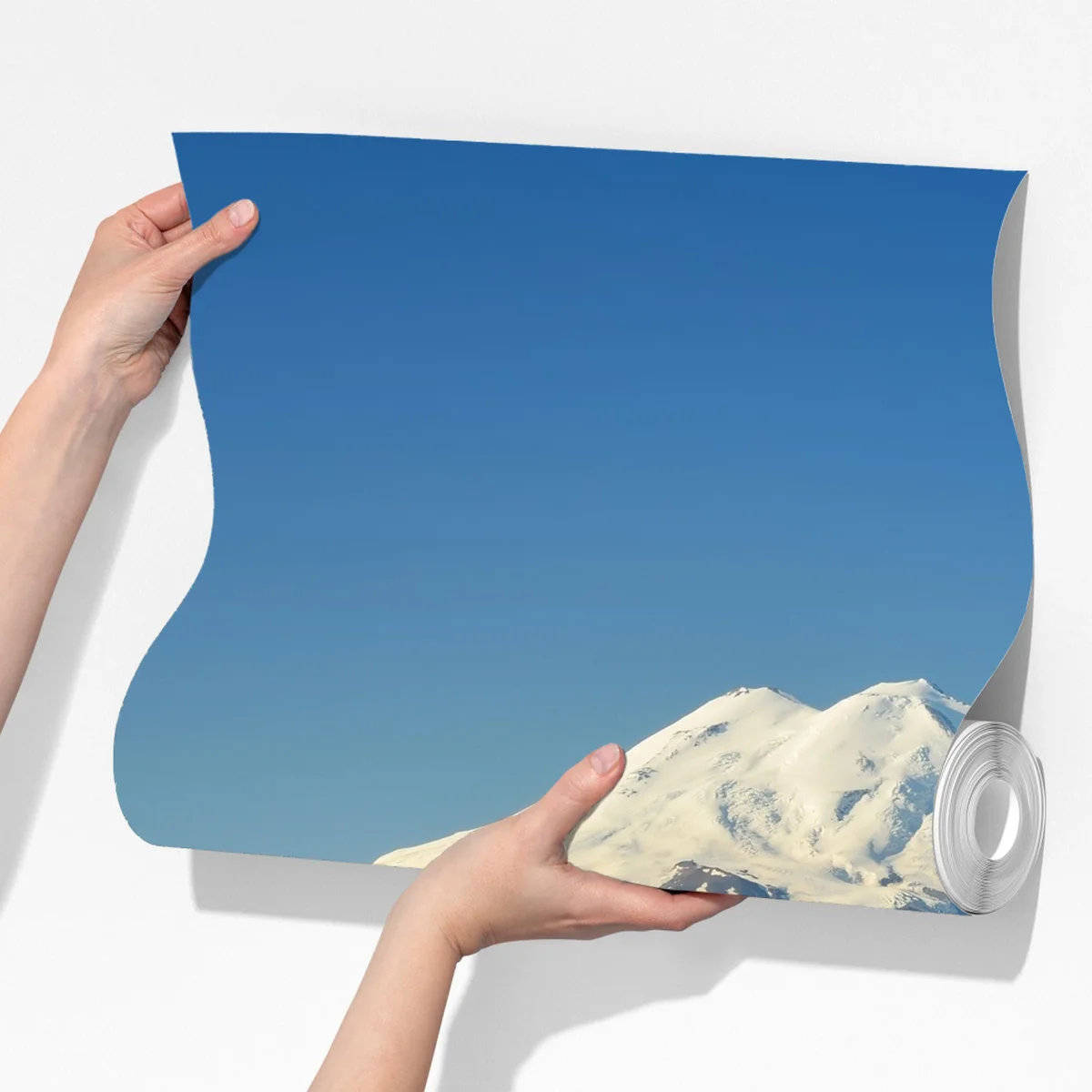 Fototapeta majestatyczny Elbrus o poranku Fototapeta majestatyczny Elbrus o poranku