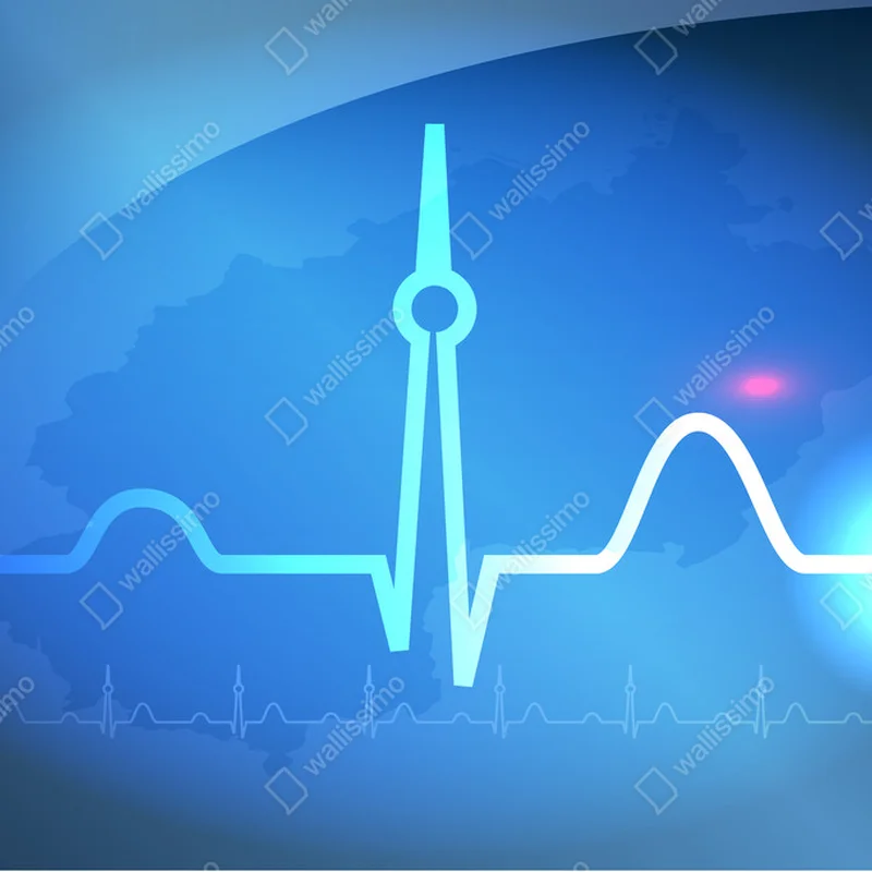 Leinwandbild Berliner Herzschlag • Leinwandbilder bei Wallnifity® Leinwandbild Berliner Herzschlag • Leinwandbilder bei Wallnifity®