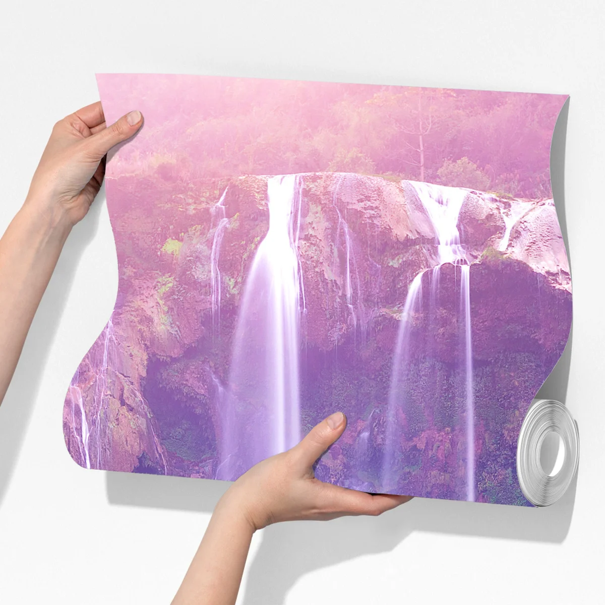 Fototapete friedlicher wasserfall Jiulong in Luoping, China Fototapete friedlicher wasserfall Jiulong in Luoping, China