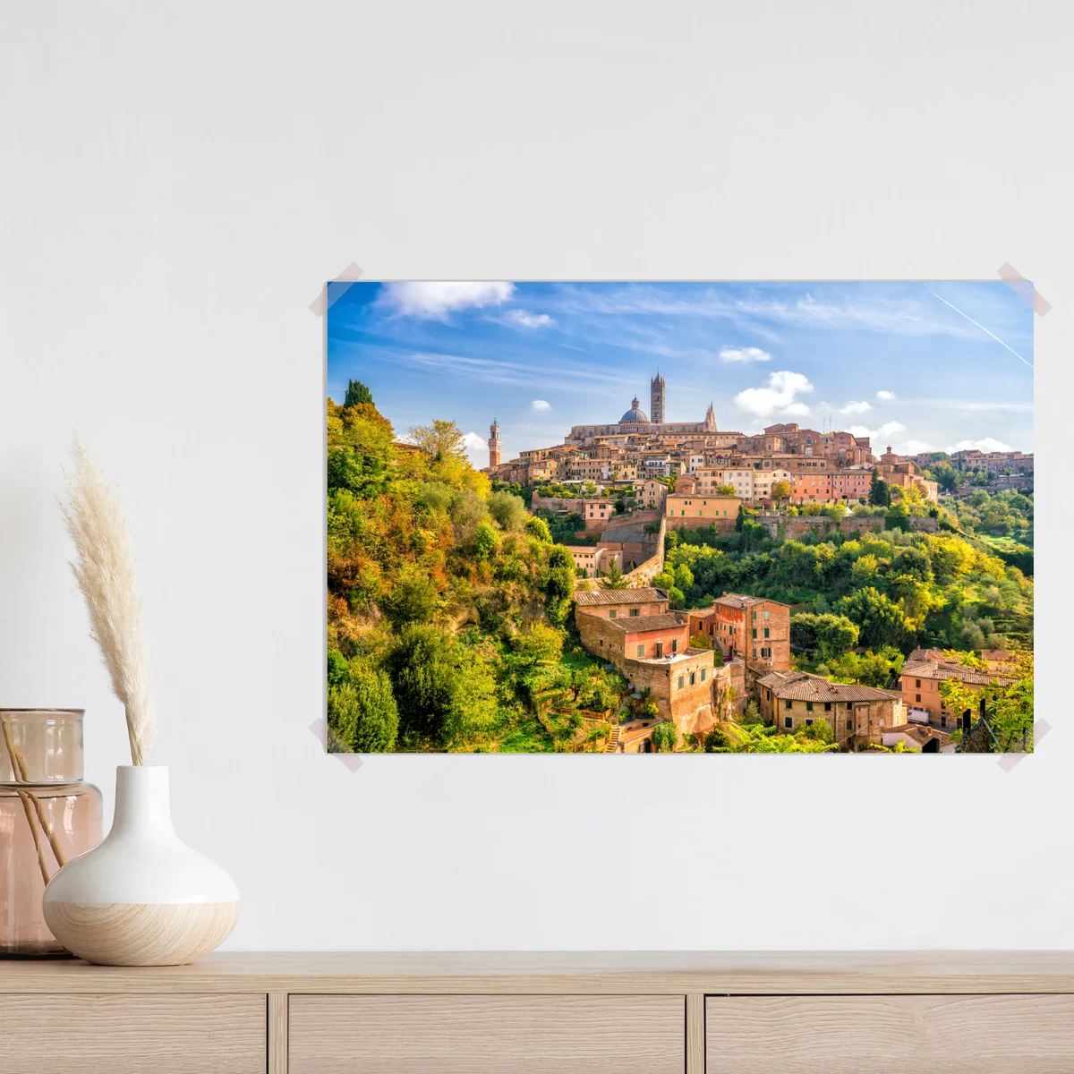 Poster Siena stadtpanorama, Italien Poster Siena stadtpanorama, Italien