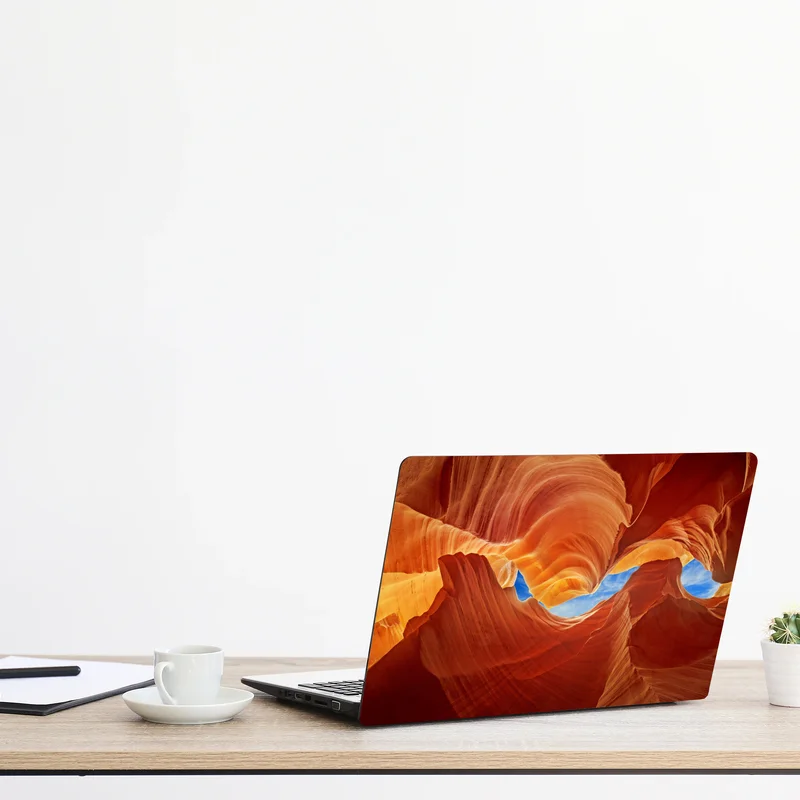 Laptop-Aufkleber Antelope Canyon geschwungene sandsteinformationen Laptop-Aufkleber Antelope Canyon geschwungene sandsteinformationen