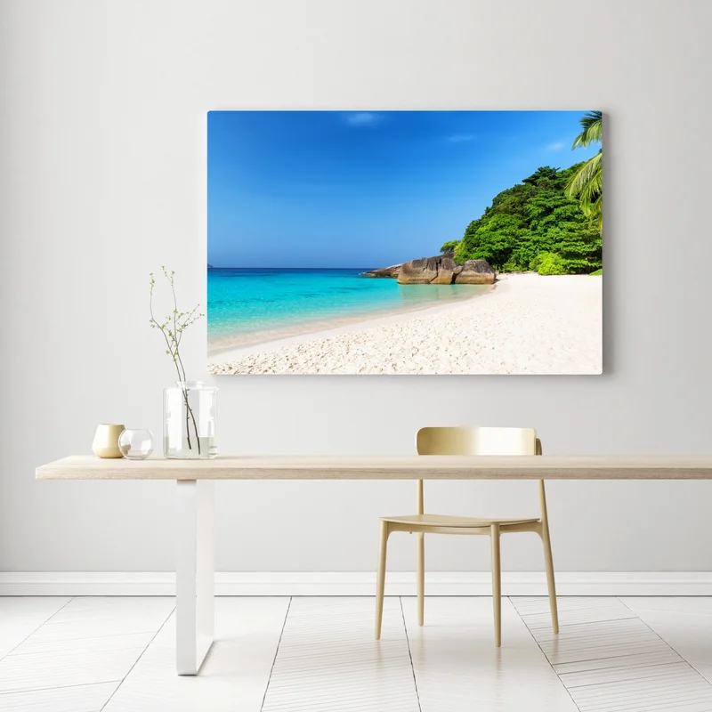 Leinwandbild Similan Islands türkisstrand panorama Leinwandbild Similan Islands türkisstrand panorama