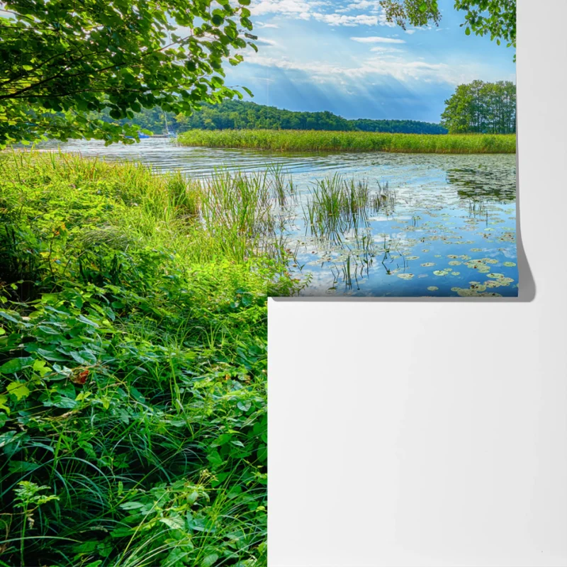 Fototapete sommer am Masurensee Fototapete sommer am Masurensee