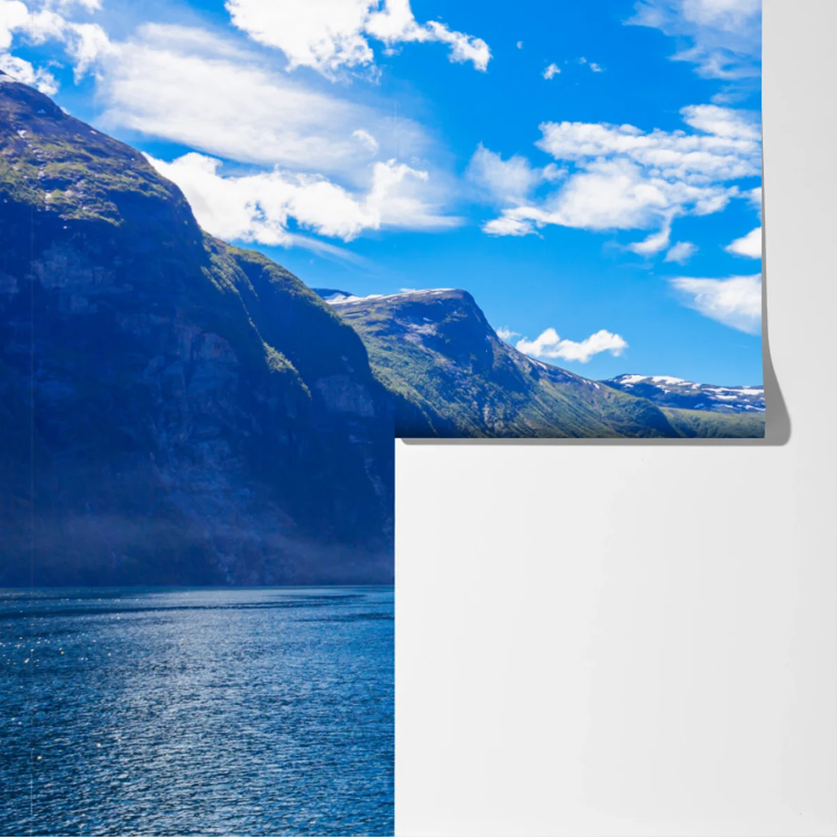 Fototapeta wodospad siedem sióstr nad Geirangerfjord Fototapeta wodospad siedem sióstr nad Geirangerfjord
