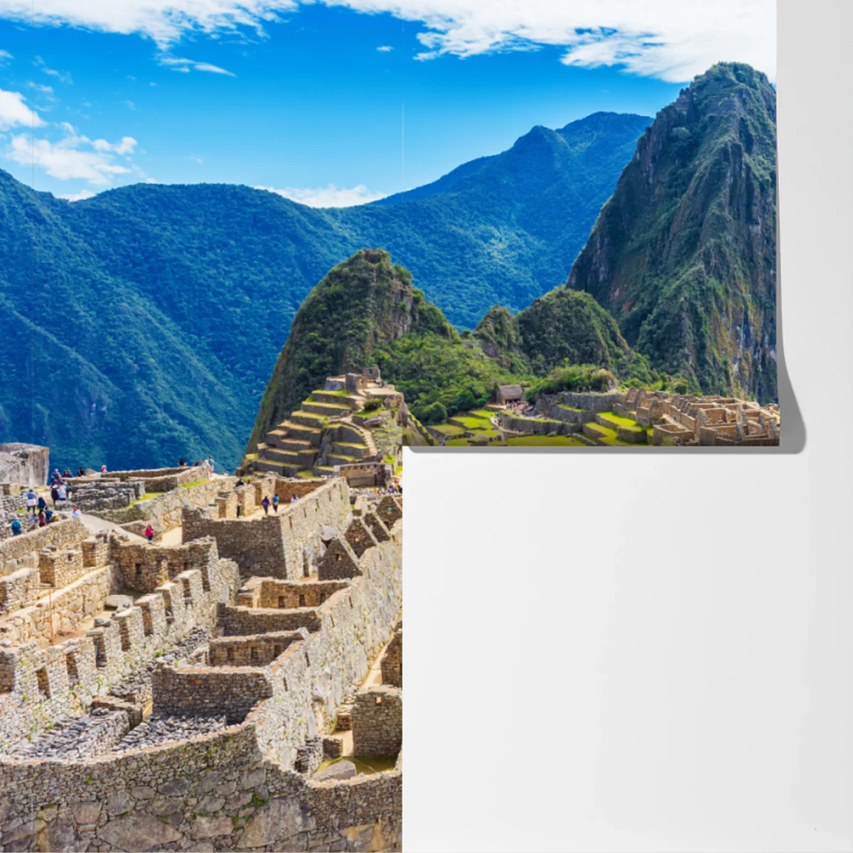 Fototapete Machu Picchu antike andine zitadelle Fototapete Machu Picchu antike andine zitadelle