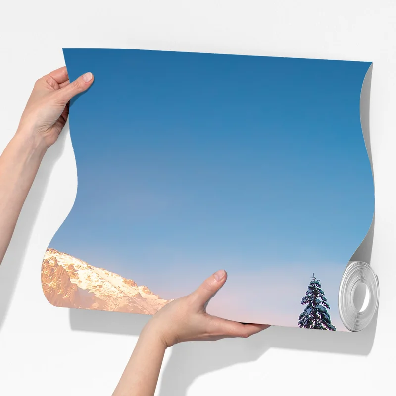 Fototapeta zimowy wschód słońca nad Morskim Okiem Fototapeta zimowy wschód słońca nad Morskim Okiem