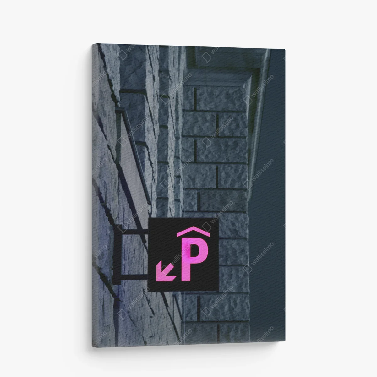 Leinwandbild Parken in rosa • Leinwandbilder bei Wallnifity® Leinwandbild Parken in rosa • Leinwandbilder bei Wallnifity®