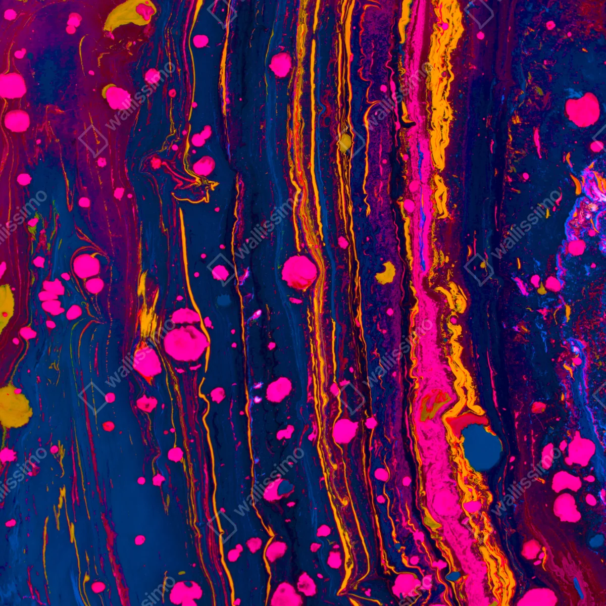 Fototapeta neonowa marmurkowa grafika abstrakcyjna Fototapeta neonowa marmurkowa grafika abstrakcyjna